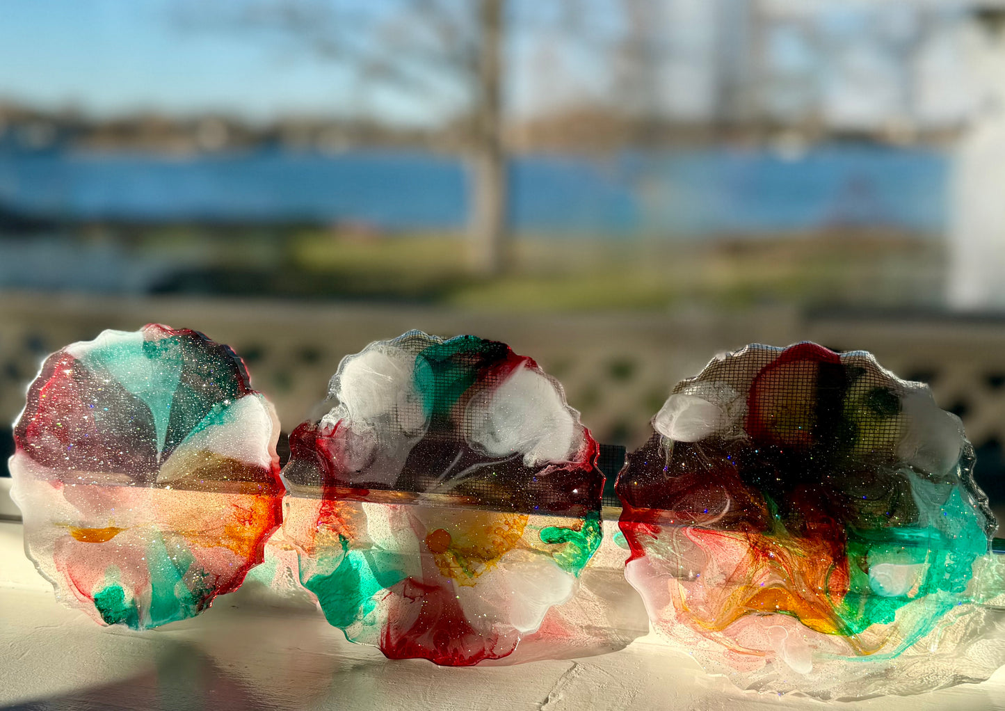 Resin Coasters - Set of 3