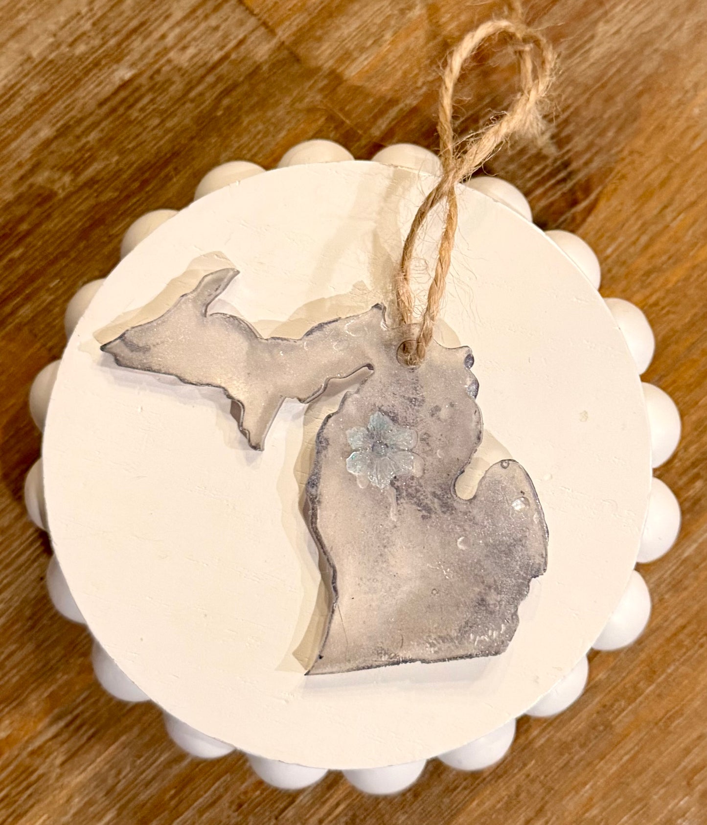 Handmade Resin Holiday Ornaments