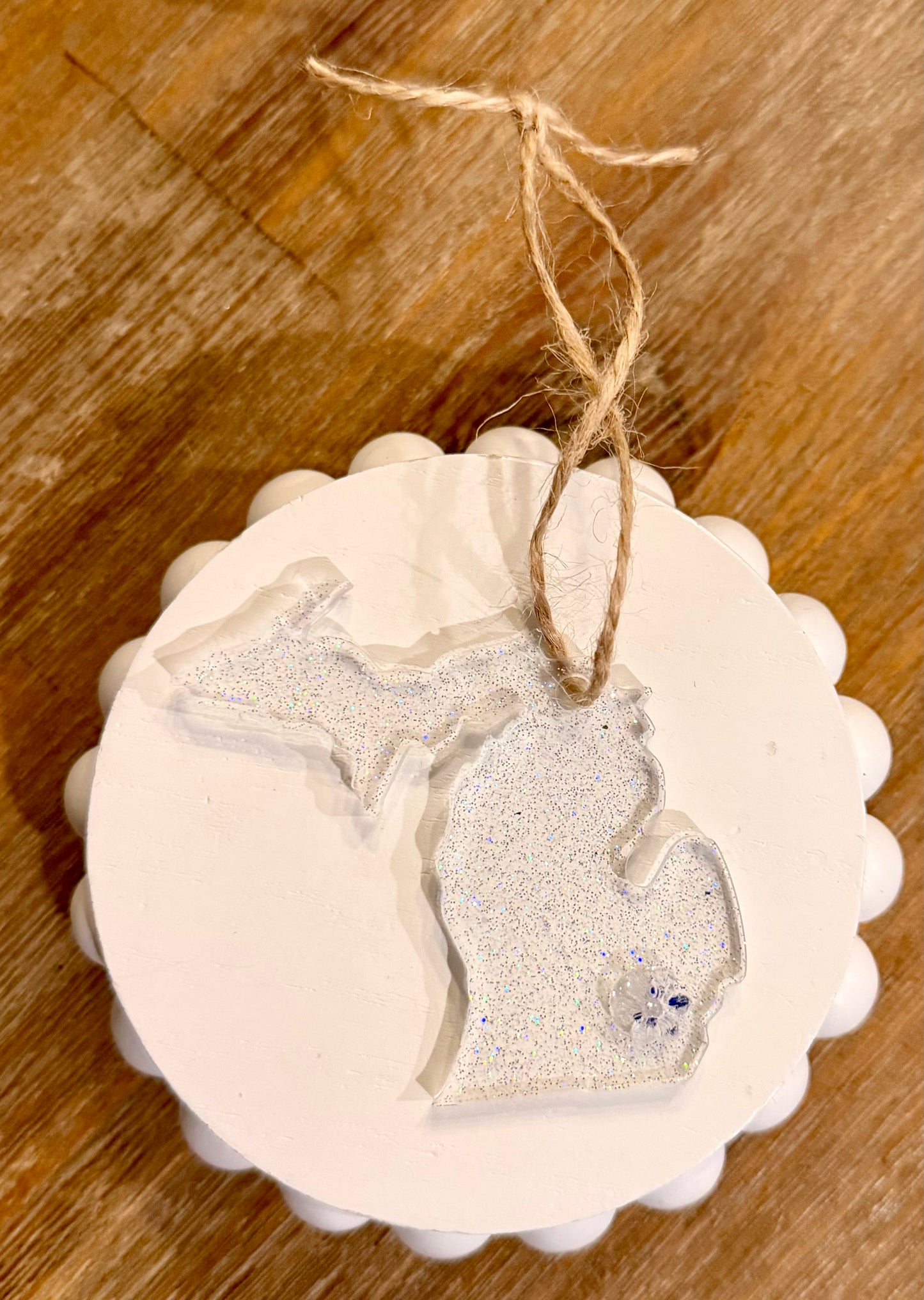 Handmade Resin Holiday Ornaments