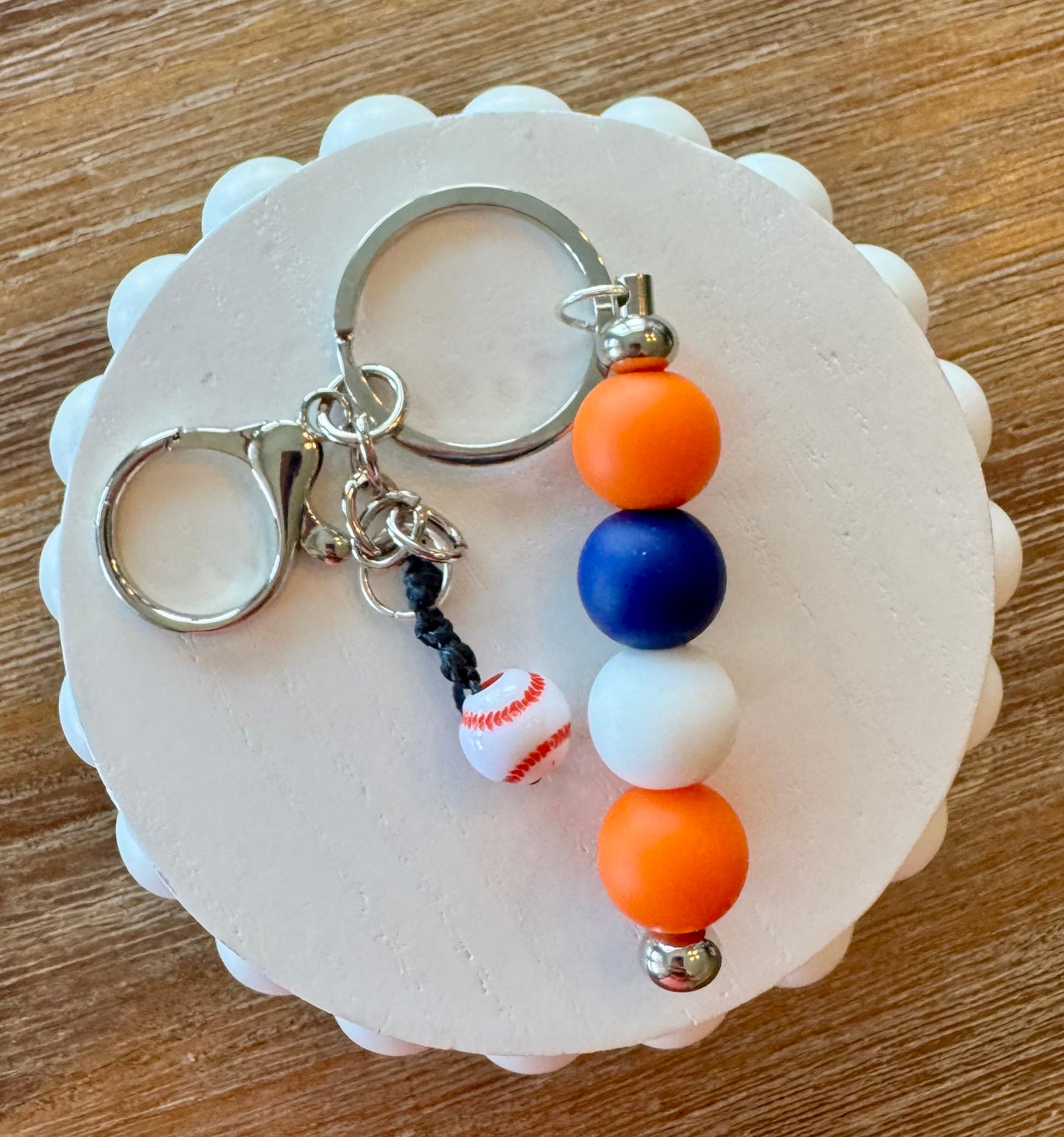 Tigers Baseball Key Chain and or bag charm